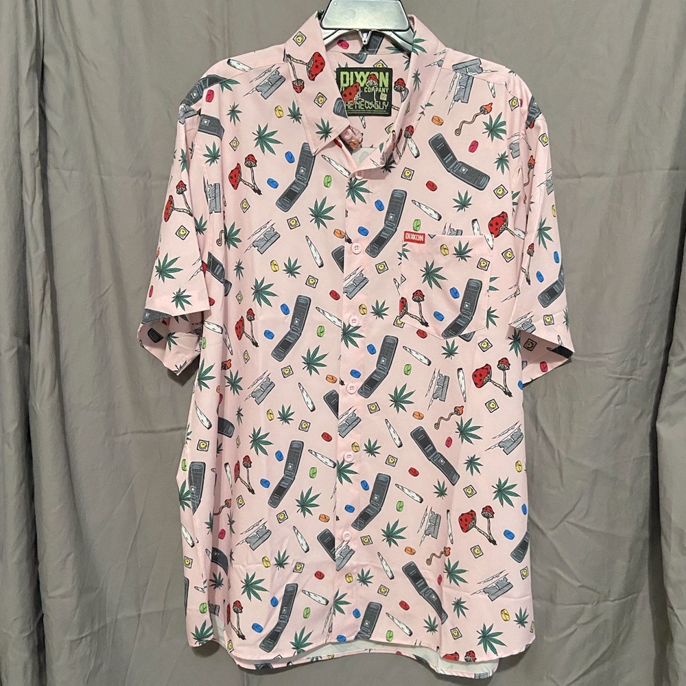 Dixxon Flannel party shirt- The New Guy - XL